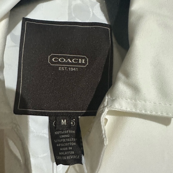 Coach Ivory Jacket - Picture 4 of 6